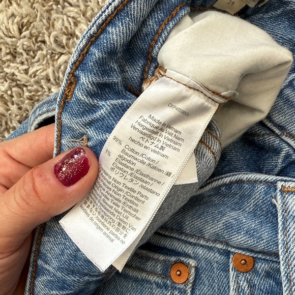 Madewell The Curvy Perfect Vintage Jean size 29 - Picture 7 of 15
